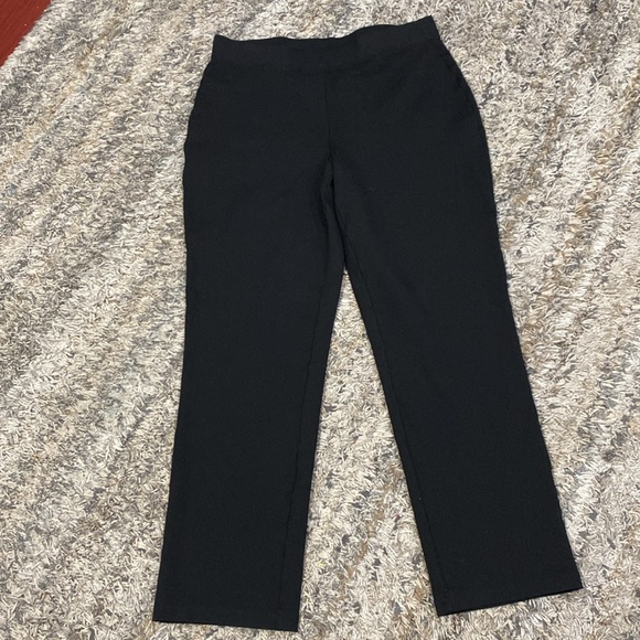 Susan Graver Ponte knit straight leg pull on pants size MP lot/5 A297711 - Picture 3 of 14